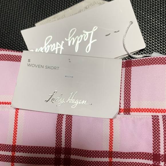 Lady Hagen Clubhouse 16" Woven Skort NWT  Small - Picture 2 of 7